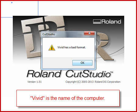 roland cut studio install